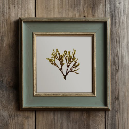 Doubling weed - Pressed Seaweed Art Print